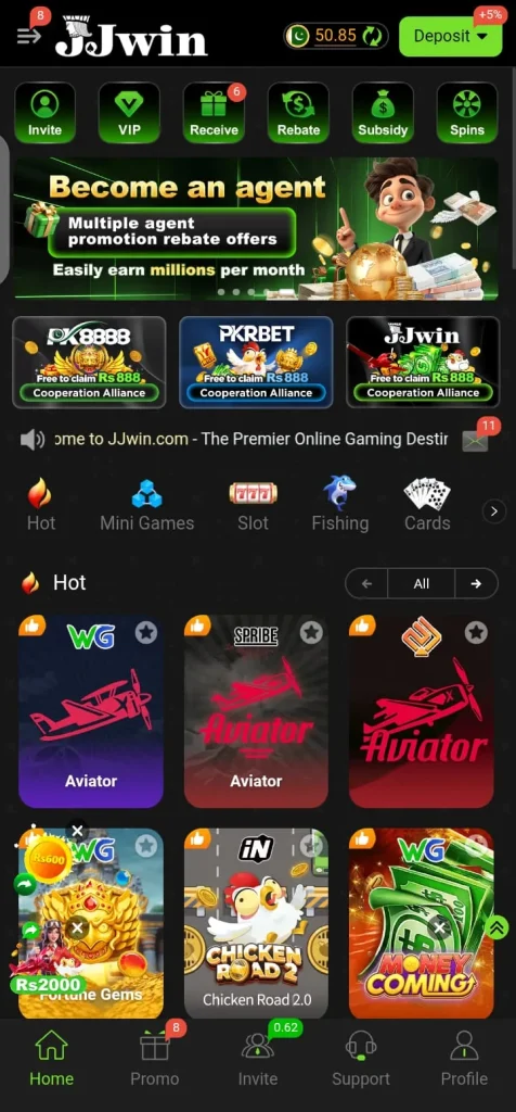 jjWin Game