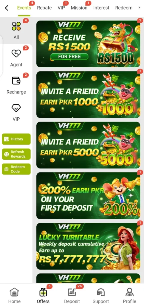 VH777 Game